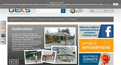 Desktop Screenshot of geks24.de